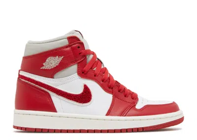 Air Jordan Wmns  1 High Og 'newstalgia Chenille' In Red