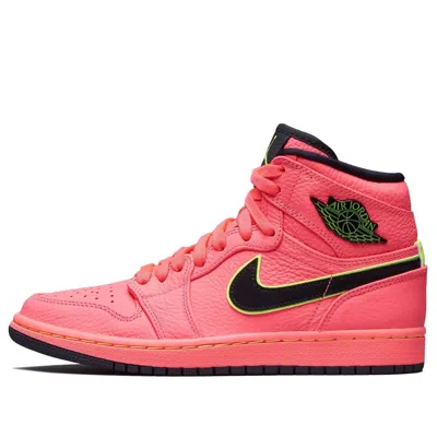 Air Jordan (wmns)  1 High Premium 'hot Punch' In Pink
