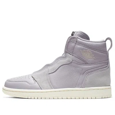Air Jordan (wmns)  1 High Zip 'grey Light Ivory Light Purple'