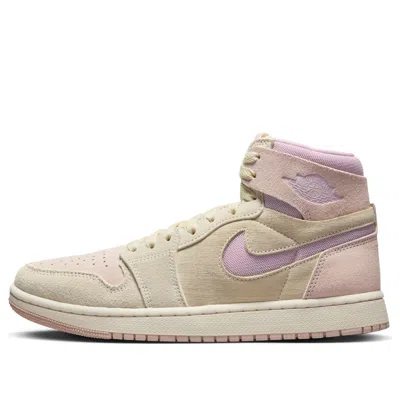 Air Jordan (wmns)  1 High Zoom Air Cmft 2 'muslin Plum Chalk' In Multi
