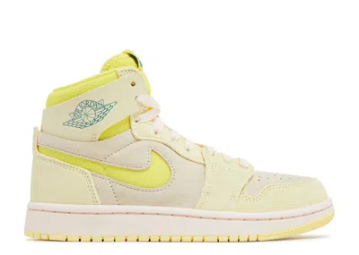 Air Jordan Wmns  1 High Zoom Comfort 2 'citron Tint' In Yellow