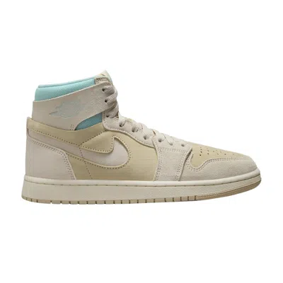 Pre-owned Air Jordan Wmns  1 High Zoom Comfort 2 'coconut Milk Light Dew' In Tan