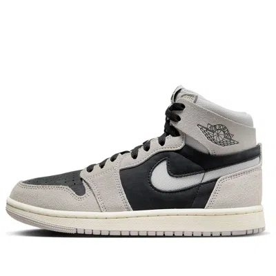 Air Jordan (wmns)  1 High Zoom Comfort 2 'light Iron Ore' In Black