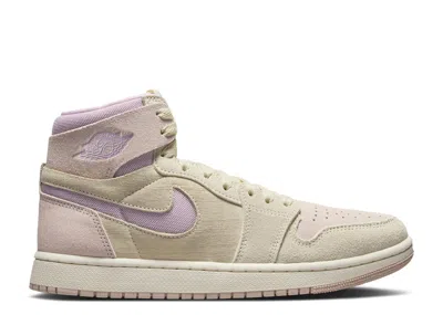 Air Jordan Wmns  1 High Zoom Comfort 2 'muslin Plum Chalk' In White