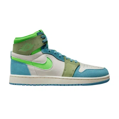 Pre-owned Air Jordan Wmns  1 High Zoom Comfort 2 'university Blue Volt'