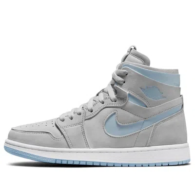Air Jordan (wmns)  1 High Zoom Comfort 'cool Grey Light Blue'