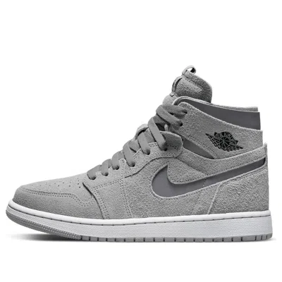 Air Jordan (wmns)  1 High Zoom Comfort 'medium Grey' In Gray