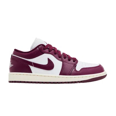 Pre-owned Air Jordan Wmns  1 Low 'bordeaux' In Purple