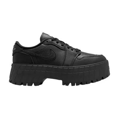 Pre-owned Air Jordan Wmns  1 Low Brooklyn 'metallic Black' | Women's Size 5