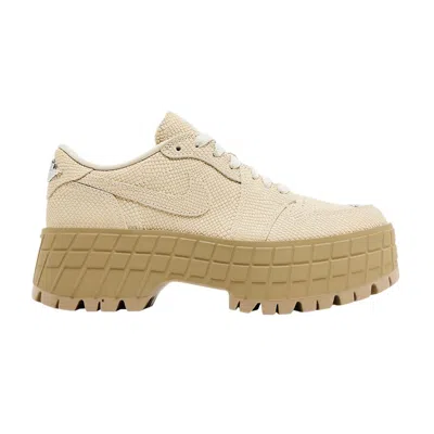 Pre-owned Air Jordan Wmns  1 Low Brooklyn 'rattan' | Cream | Women's Size 7.5