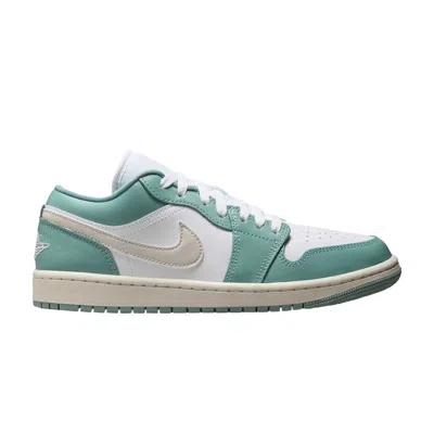 Pre-owned Air Jordan Wmns  1 Low 'cannon' | Teal | Women's Size 7 In Blue