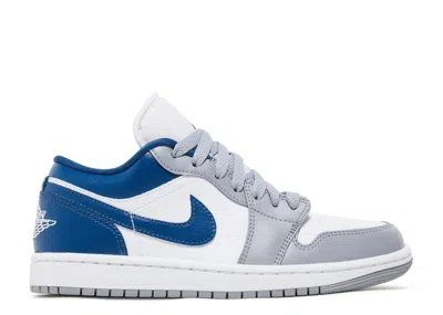 Air Jordan Wmns  1 Low 'french Blue' In Gray