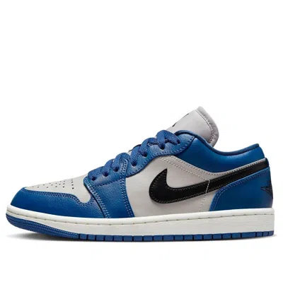 Air Jordan (wmns)  1 Low 'gray Navy Blue Black'