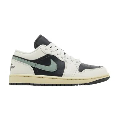 Pre-owned Air Jordan Wmns  1 Low 'jade Smoke' In Black