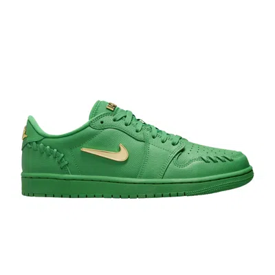 Pre-owned Air Jordan Wmns  1 Low Method Of Make 'lucky Green'