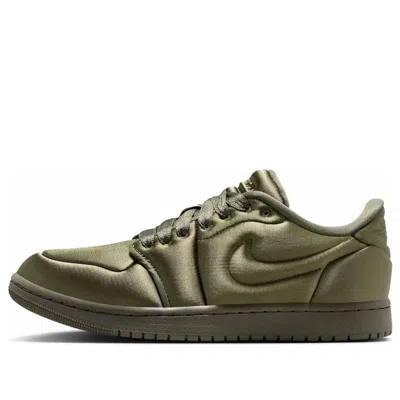 Air Jordan (wmns)  1 Low Method Of Make 'satin Medium Olive'