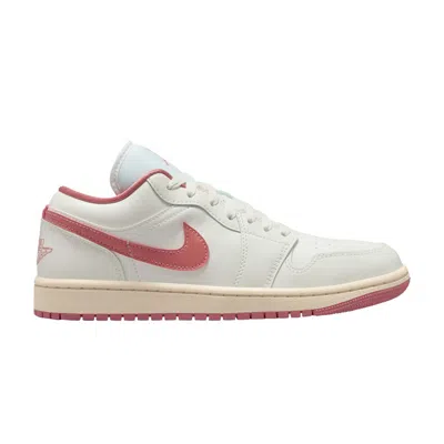 Pre-owned Air Jordan Wmns  1 Low 'pink Salt' In Cream