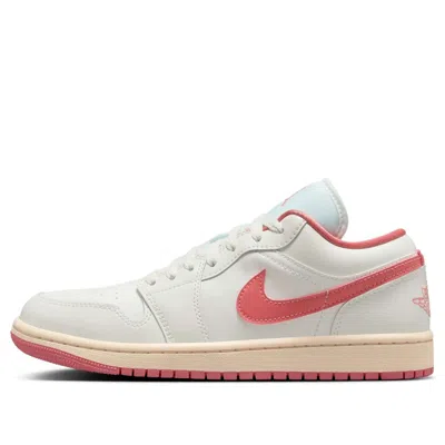 Air Jordan (wmns)  1 Low 'sail Guava Ice Pink Salt' In White
