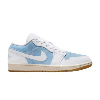 Pre-owned Air Jordan Wmns  1 Low Se 'denim Worn Blue' | Women's Size 9