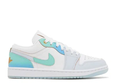 Air Jordan Wmns  1 Low Se 'emerald Rise' In Blue