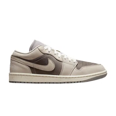Pre-owned Air Jordan Wmns  1 Low Se 'enigma Stone' | Grey | Women's Size 6 In Gray