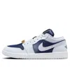 Air Jordan (wmns)  1 Low Se 'football Grey White Gym Red Midnight Navy'