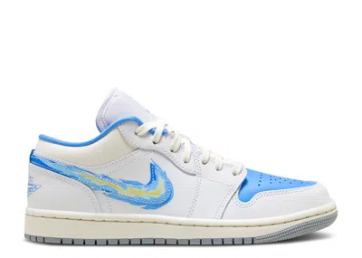 Air Jordan Wmns  1 Low Se 'just Skate - University Blue' In White