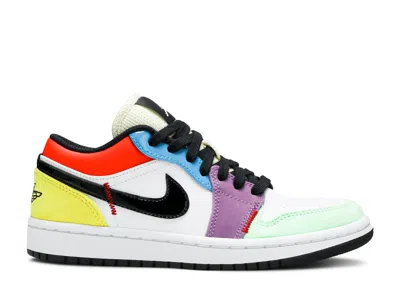 Air Jordan Wmns  1 Low Se 'lightbulb' In Multi
