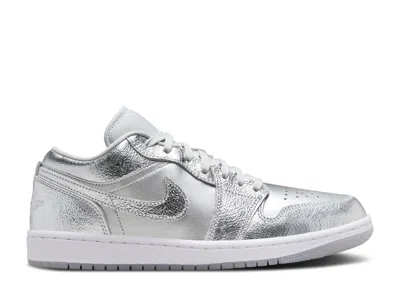 Air Jordan Wmns  1 Low Se 'metallic Silver'