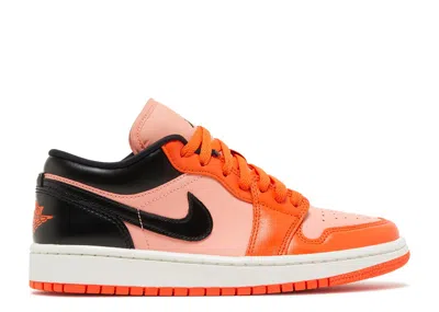 Air Jordan Wmns  1 Low Se 'rush Orange Black'