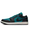 Air Jordan (wmns)  1 Low Se 'split - Bright Spruce' In Black