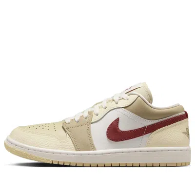 Air Jordan (wmns)  1 Low Se 'team Gold Red' In Neutral