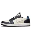 Air Jordan (wmns)  1 Low Slip 'fossil' In Black