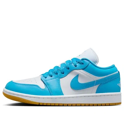 Air Jordan (wmns)  1 Low 'white Dark Powder Blue'