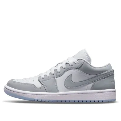 Air Jordan (wmns)  1 Low 'white Wolf Grey' In Gray
