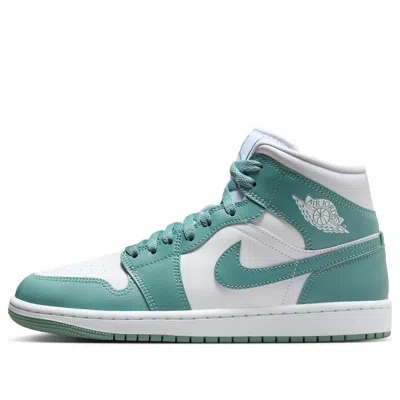 Air Jordan (wmns)  1 Mid 'cannon' In Green