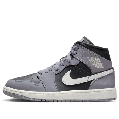 Air Jordan (wmns)  1 Mid 'cement Grey' In Gray