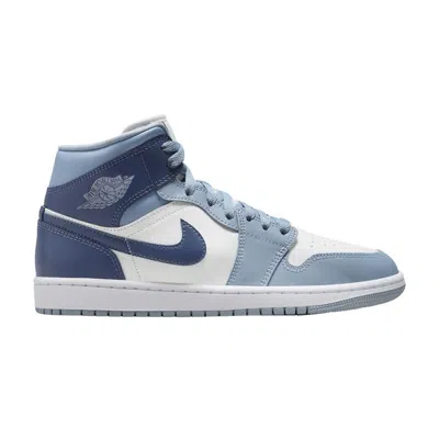 Pre-owned Air Jordan Wmns  1 Mid 'diffused Blue'