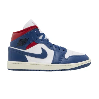 Pre-owned Air Jordan Wmns  1 Mid 'french Blue'