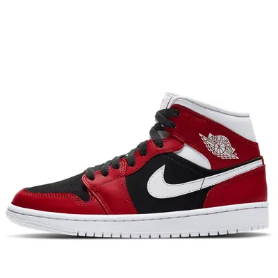 Air Jordan (wmns)  1 Mid 'gym Red Black' In Multi