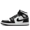 Air Jordan (wmns)  1 Mid 'panda' In Black
