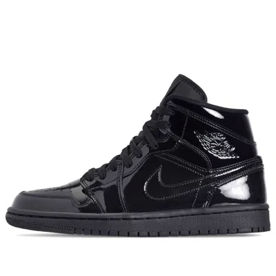 Air Jordan (wmns)  1 Mid Patent Se 'triple Black'