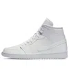 Air Jordan (wmns)  1 Mid Patent 'triple White'