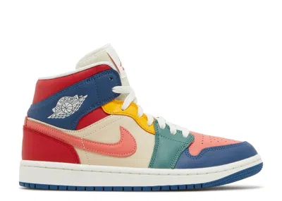 Air Jordan Wmns  1 Mid Se 'multi-color'