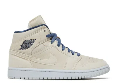 Air Jordan Wmns  1 Mid Se 'sanddrift' In White