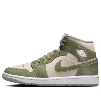 Air Jordan (wmns)  1 Mid Se 'sea Glass Oli Green'