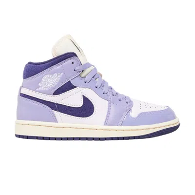 Pre-owned Air Jordan Wmns  1 Mid Se 'sky J Purple'