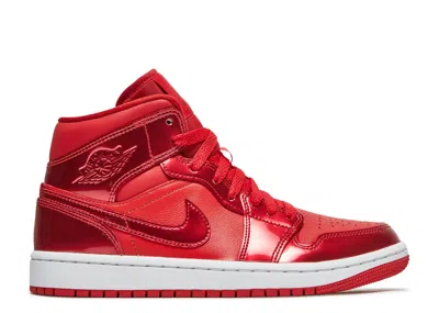 Air Jordan Wmns  1 Mid Se 'university Red Pomegranate'