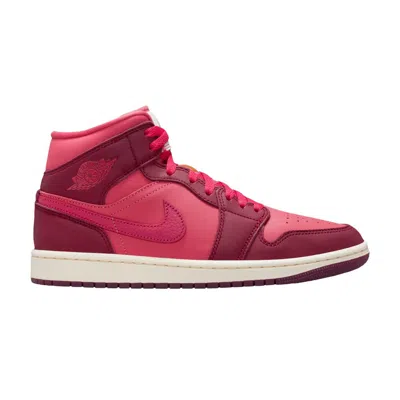 Pre-owned Air Jordan Wmns  1 Mid Se 'valentine's Day' | Pink | Women's Size 8.5