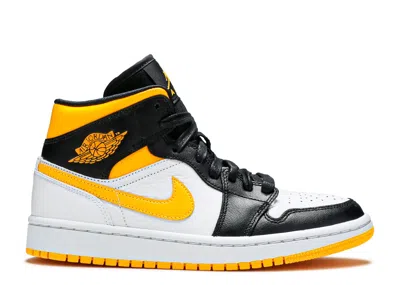Air Jordan Wmns  1 Mid Se 'white Laser Orange'